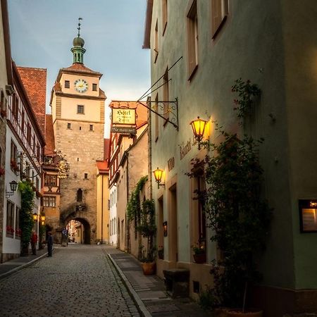 Gaestehaus Am Weissen Turm Rothenburg ob der Tauber Exterior foto